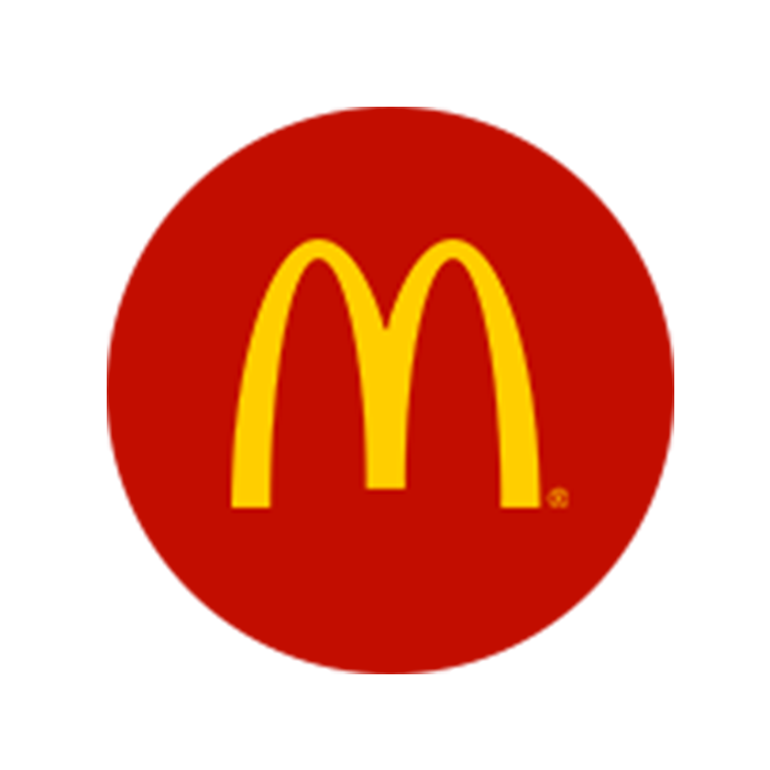 红色麦当劳logo免抠图片
