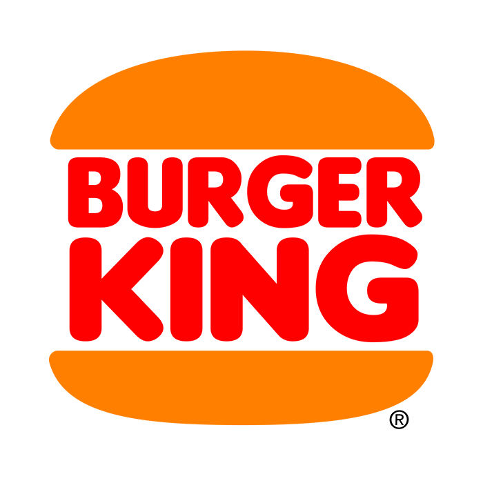 橙色汉堡王logo免抠图片