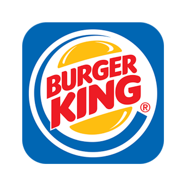 蓝色汉堡王logo免抠图片