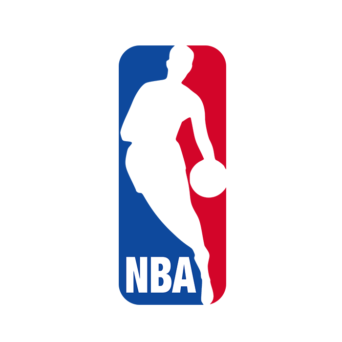 手绘logo蓝色NBA免抠图片