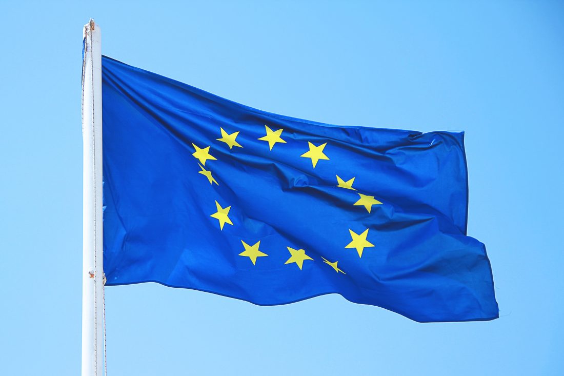 高清欧盟旗帜图片