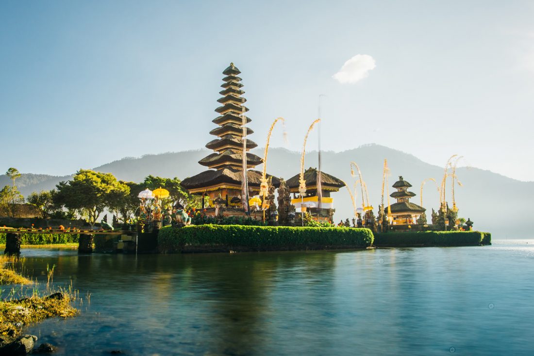 美丽的巴厘岛寺庙图片