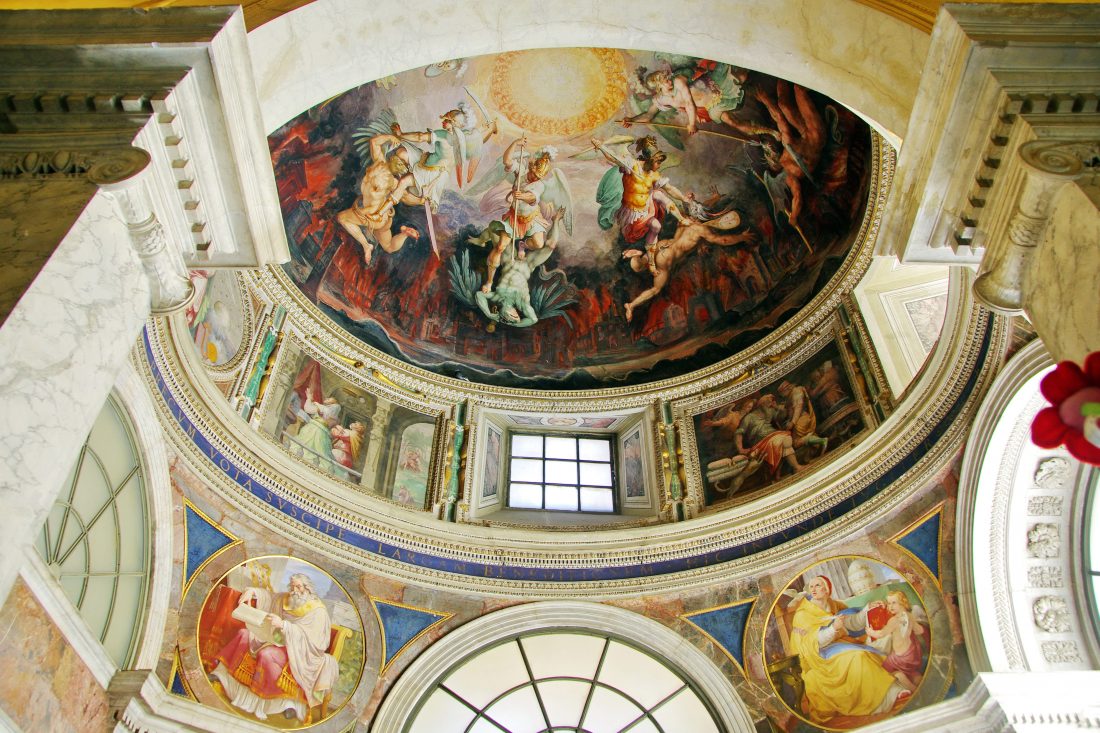 罗马教堂壁画图片