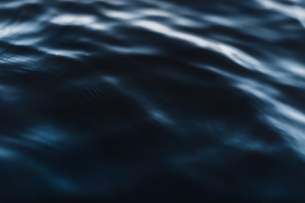 创意小清新蓝色水纹抽象图片