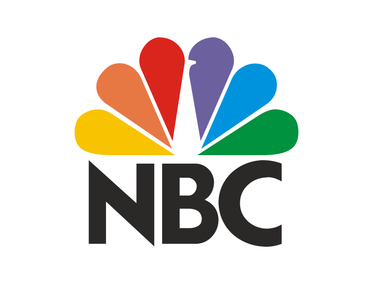 美国全国广播公司NBC标志矢量图