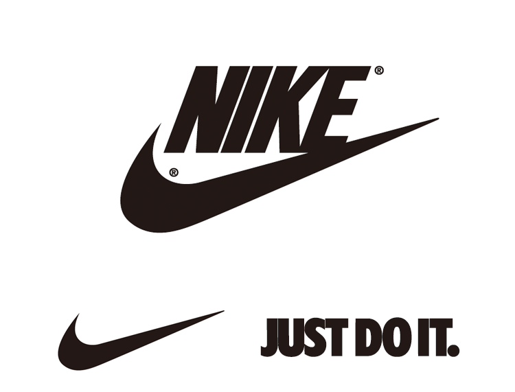 著名运动品牌耐克Nike标志矢量图