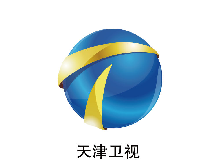 天津卫视台标logo矢量图
