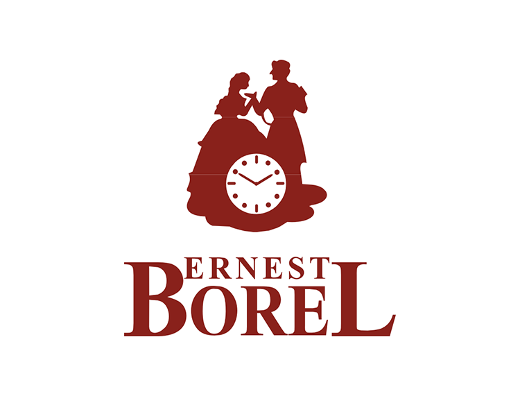 世界名表:依波路(Ernest Borel)手表标志矢量图