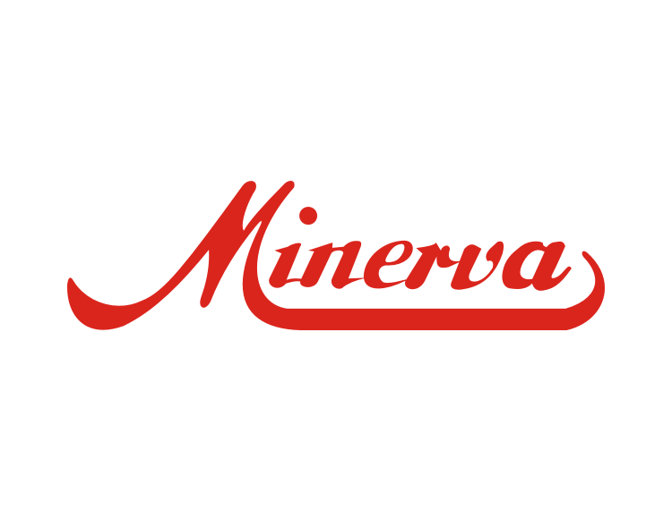 世界名表: minerva美耐华手表标志矢量图