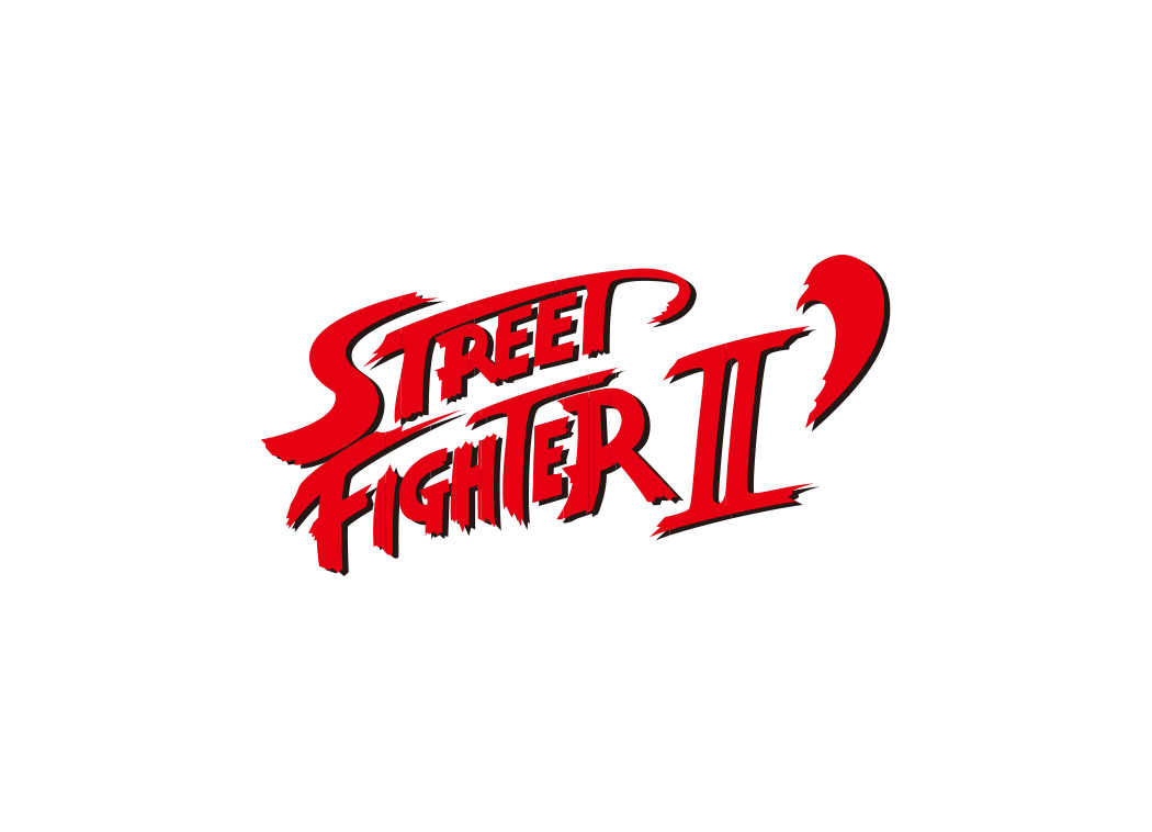 街霸2(Street Fighter II)标志矢量图