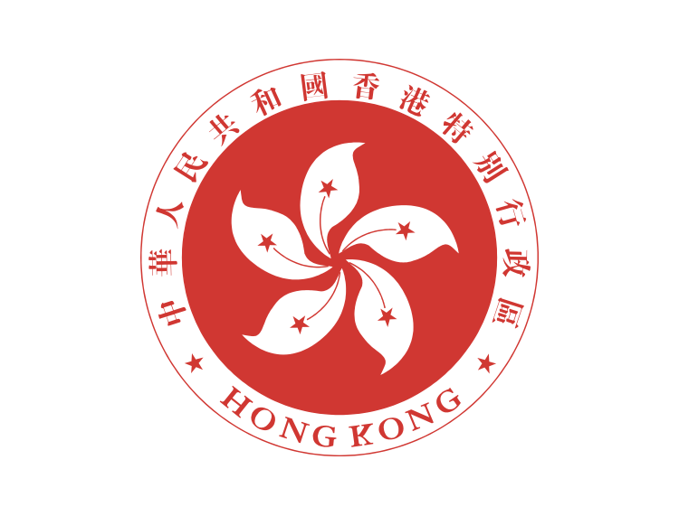 香港区徽矢量图