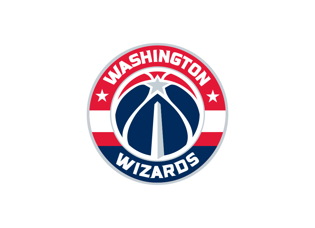 NBA:华盛顿奇才队logo标志矢量图