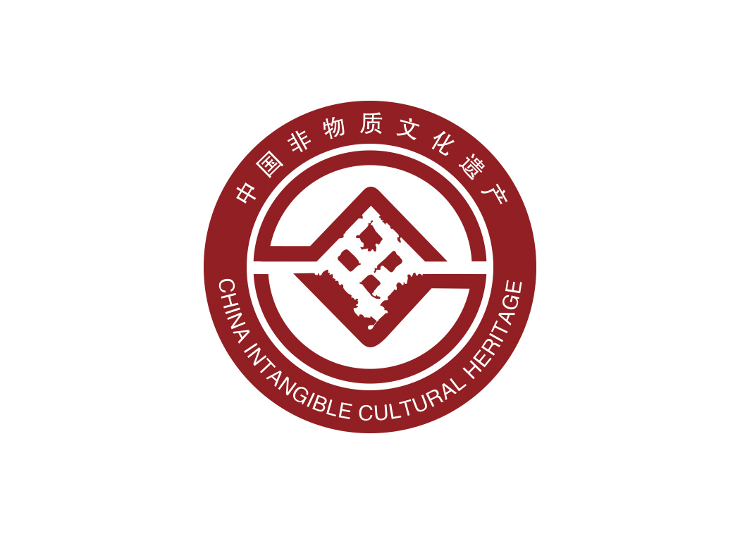 中国非物质文化遗产logo标志矢量图