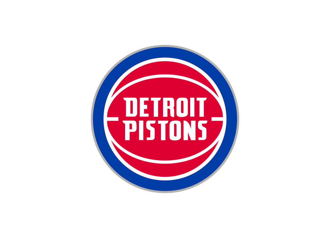 NBA:底特律活塞队logo标志矢量图