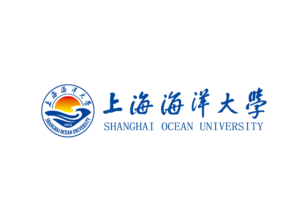 上海海洋大学校徽标志矢量图