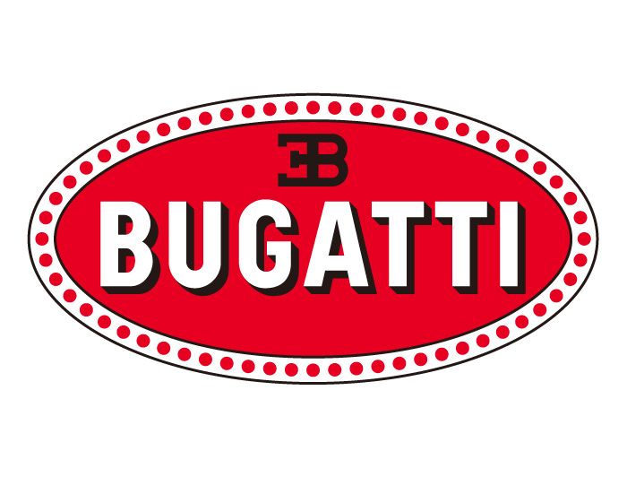 Bugatti布加迪汽车标志矢量图