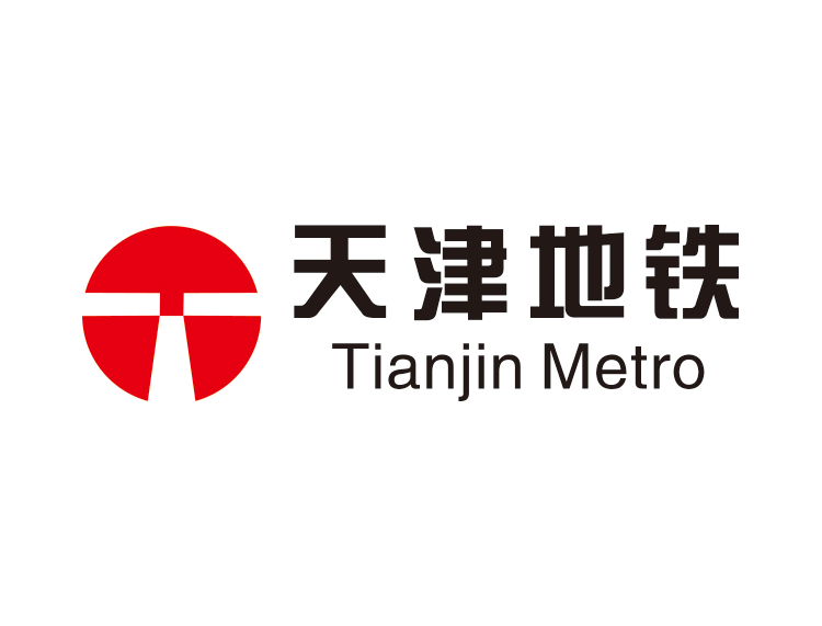 天津地铁logo标志矢量图