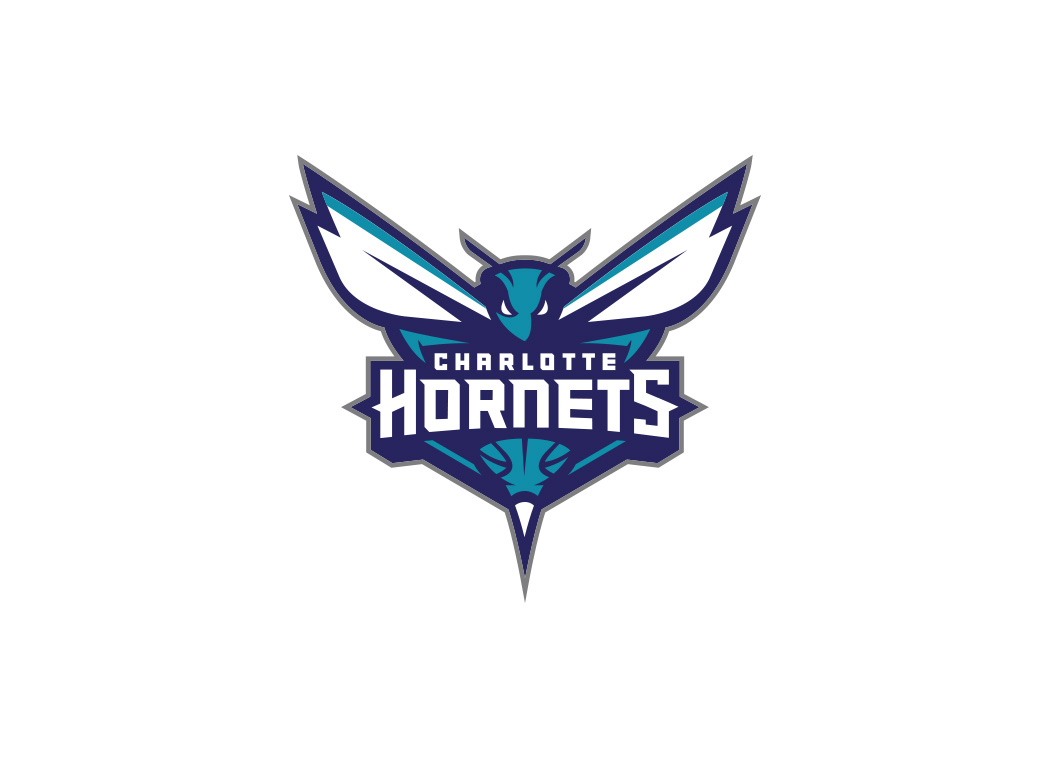 NBA:夏洛特黄蜂队logo标志矢量图