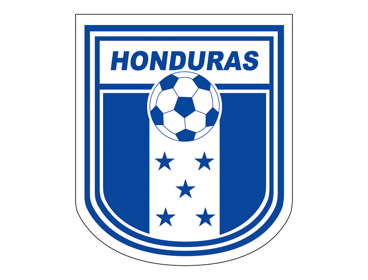 洪都拉斯国家足球队队徽标志矢量图