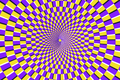 个性紫色方形抽象圆环背景矢量素材