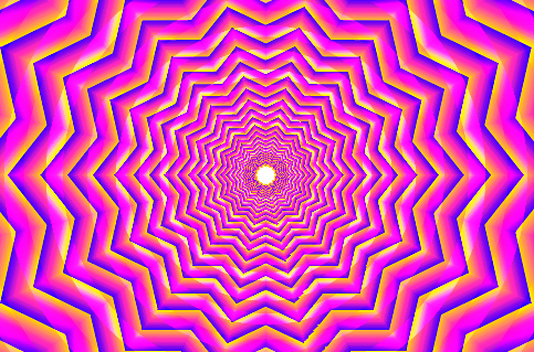 创意紫色星形圆环背景矢量素材