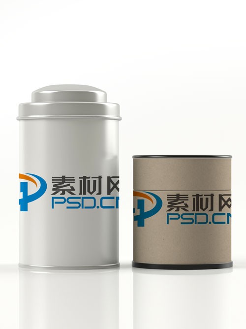 简约铝制茶叶罐包装设计