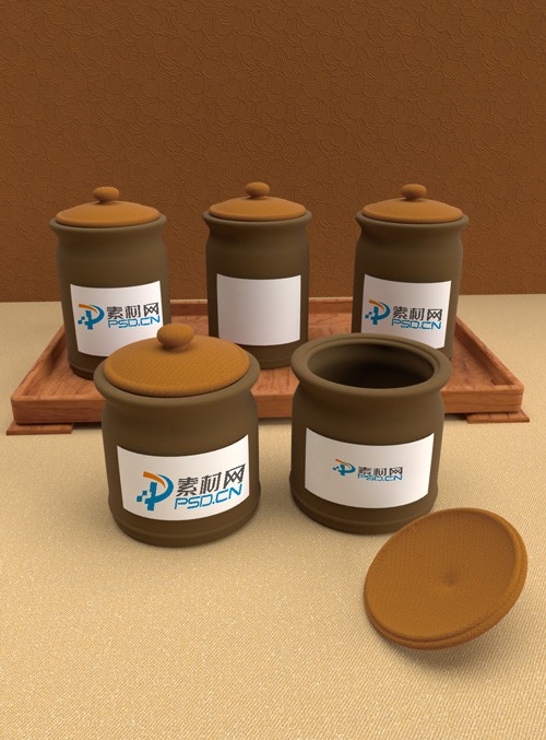 陶瓷茶叶罐包装设计