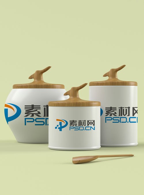 白瓷创意茶叶罐包装设计