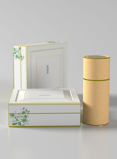 典雅高級茶葉罐禮盒包裝設計