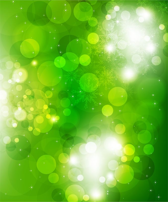 抽象绿色光晕背景潮流矢量图
