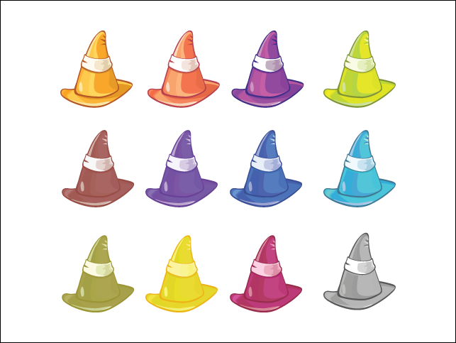 Colored Hats Colored Hats