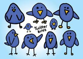 Twitter的小鸟自由向量