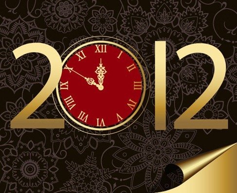 新2012年的时钟