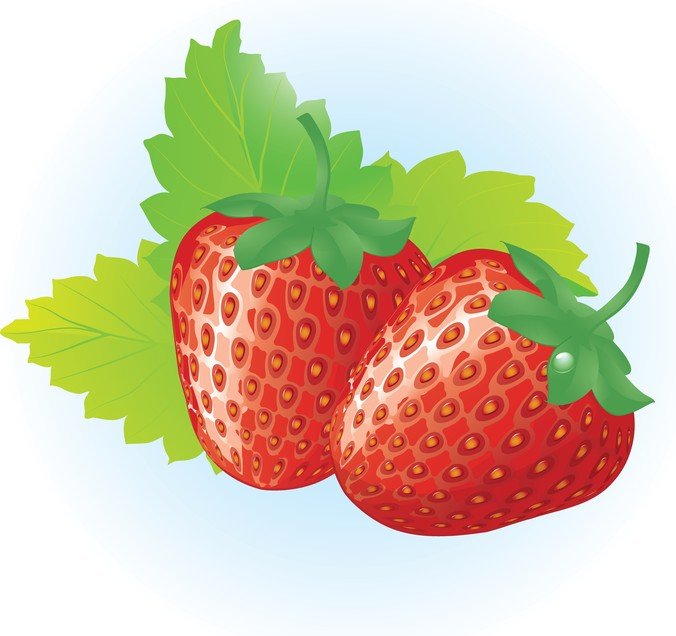 免费的新鲜和美味的草莓