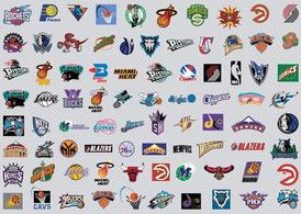 NBA球队的标志矢量素材