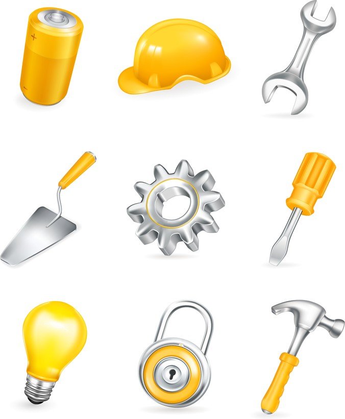 Vector Common Household Tools