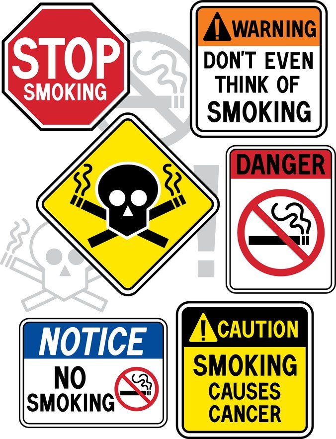 禁止吸烟的主题