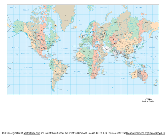 世界地图的时区
