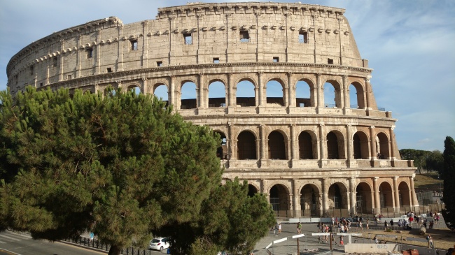 罗马斗兽场大型建筑图片