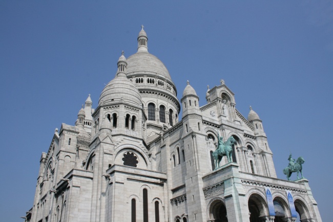 巴黎圣心大教堂建筑图片