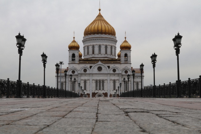 俄罗斯圆顶教堂图片