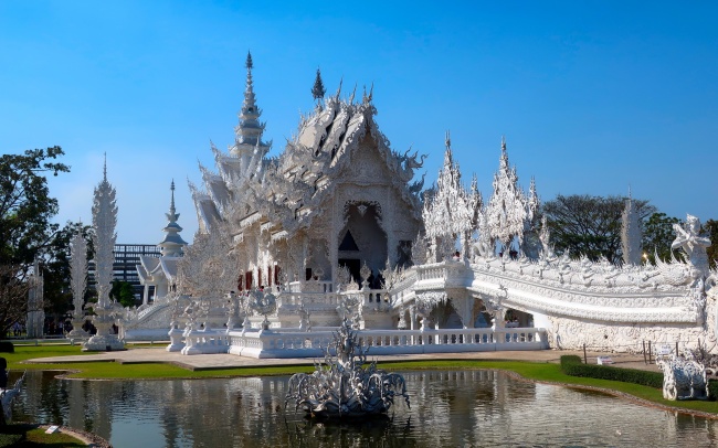 泰国白庙图片