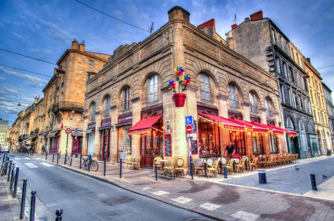 法国咖啡厅图片