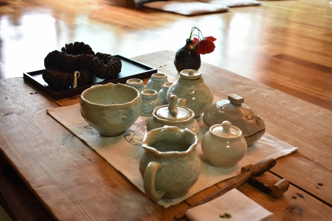 整套陶瓷茶具图片