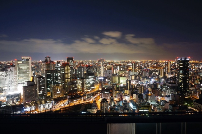 日本大阪夜景图片