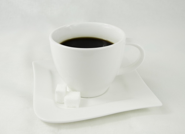 一杯黑咖啡不加糖图片