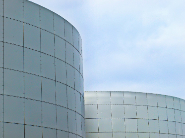 curved building Free Stock Image