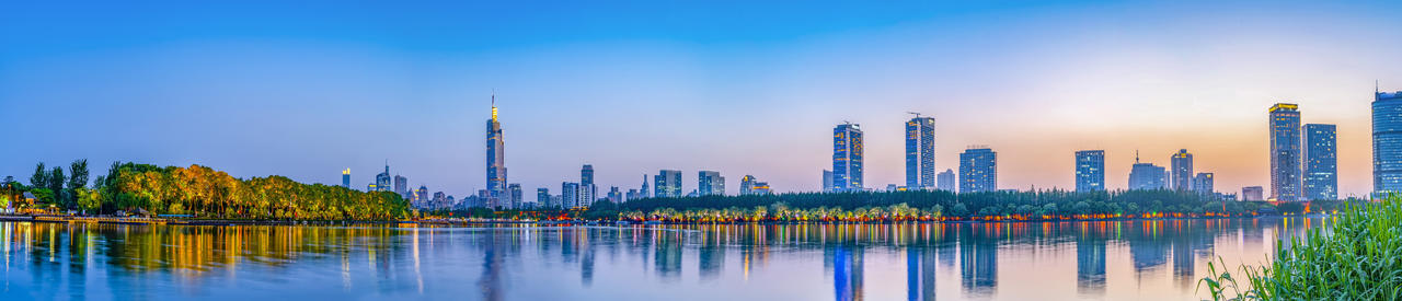南京宣武湖金融区建筑南京旅游